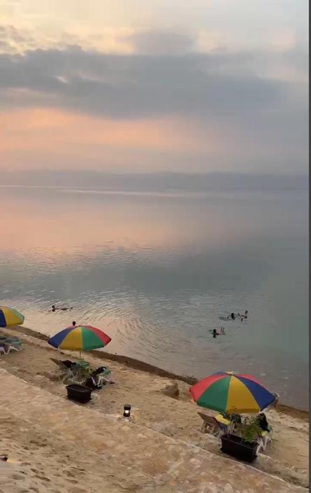 Comfy Stays: Sea View Apartments at Deadsea Samarah Resort Sweimeh Exterior photo